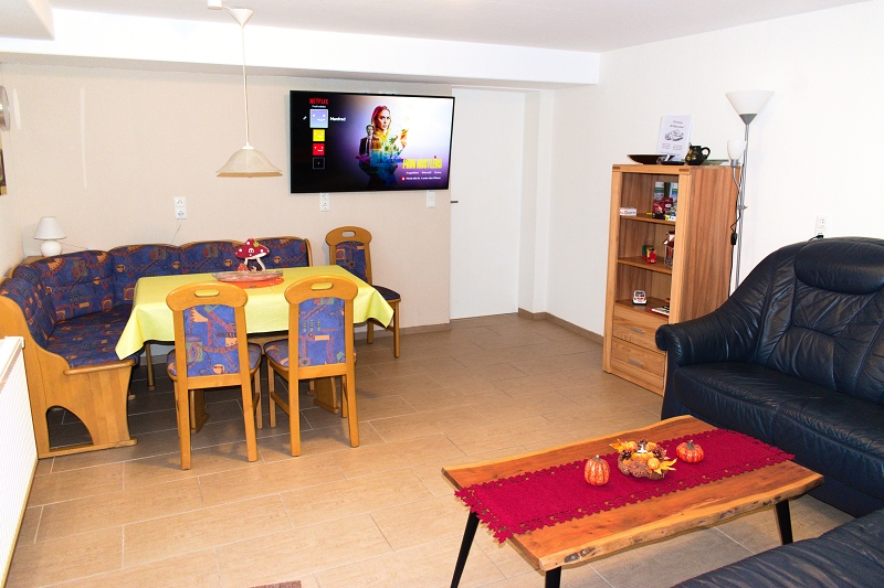 Essecke der Ferienwohnung "Am Steigerwaldrand"